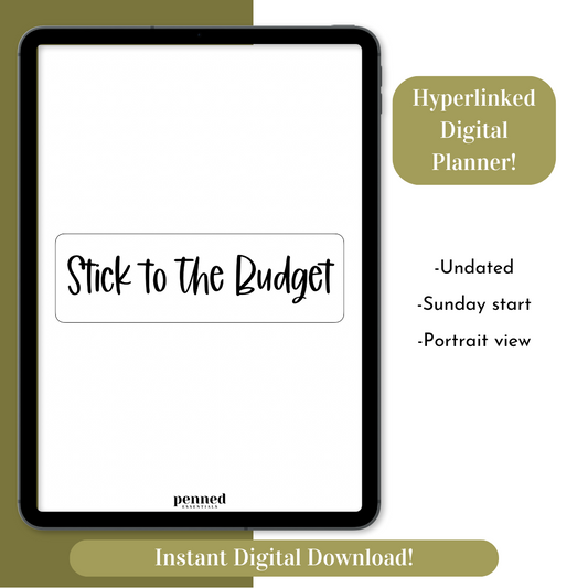 Digital Budget Planner