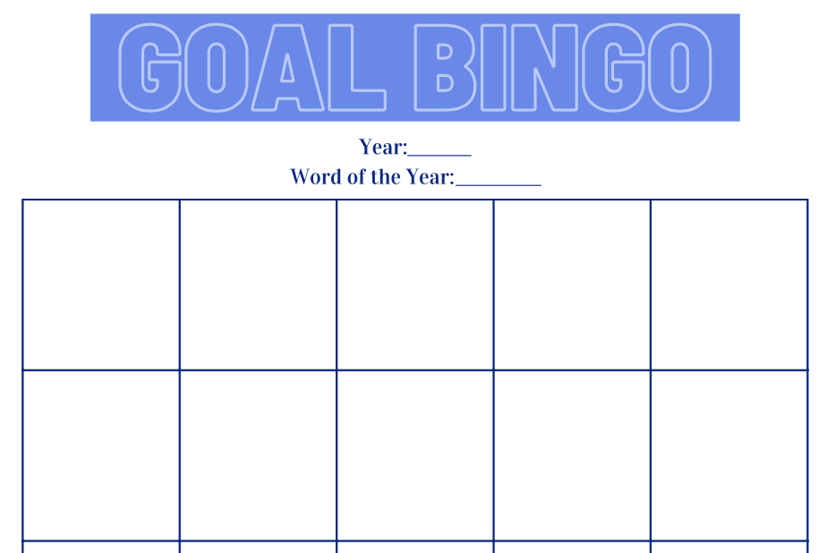 Goal Bingo